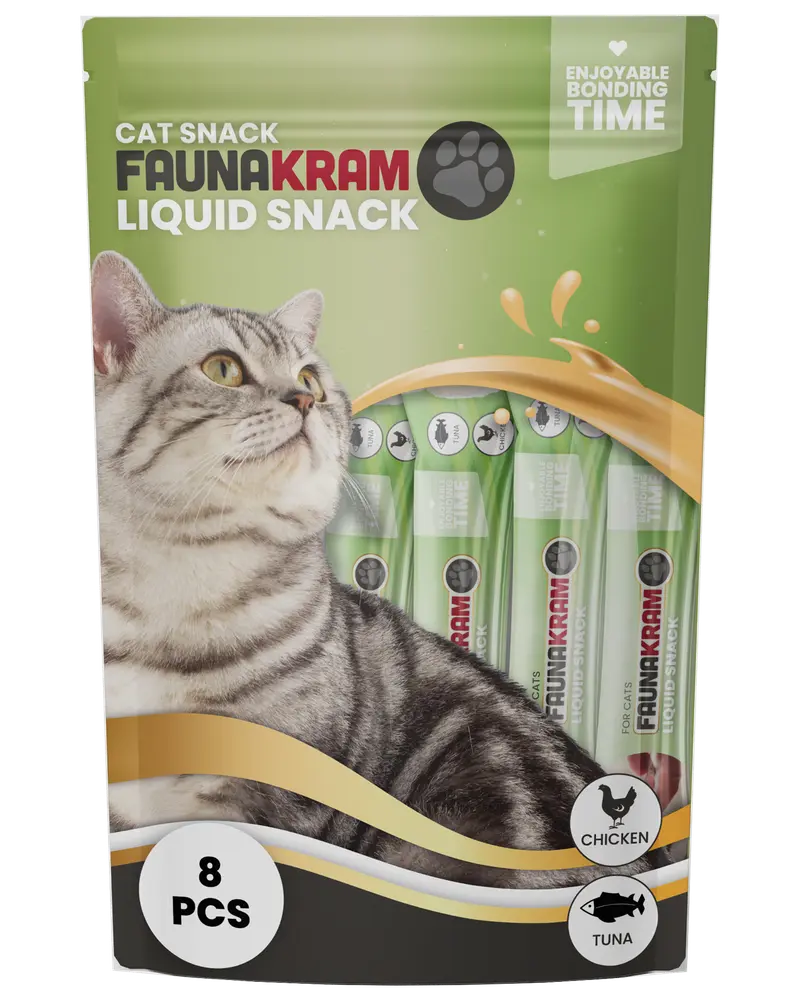 Liquid snack kylling og tun 80 g