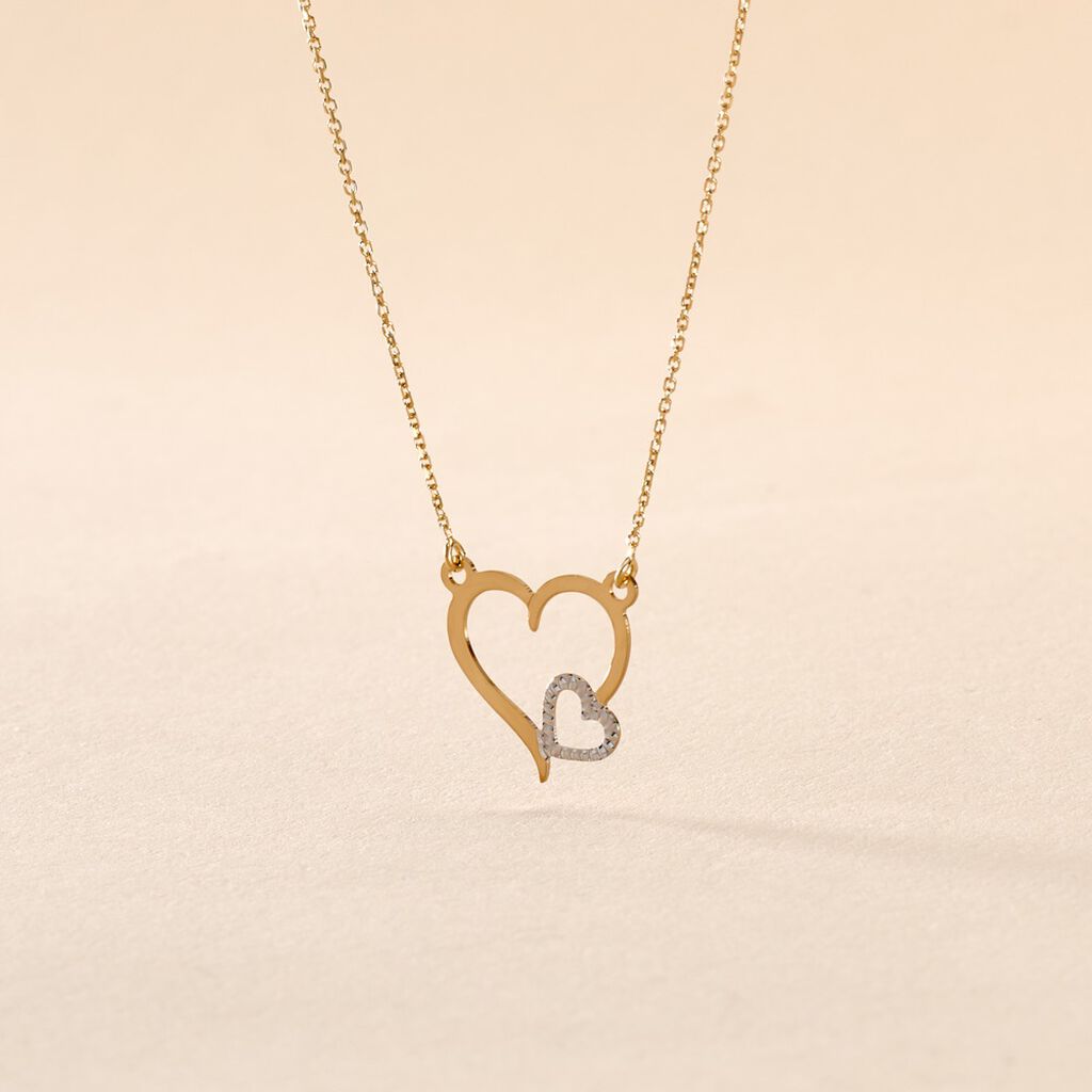 Collier Estello Or Bicolore