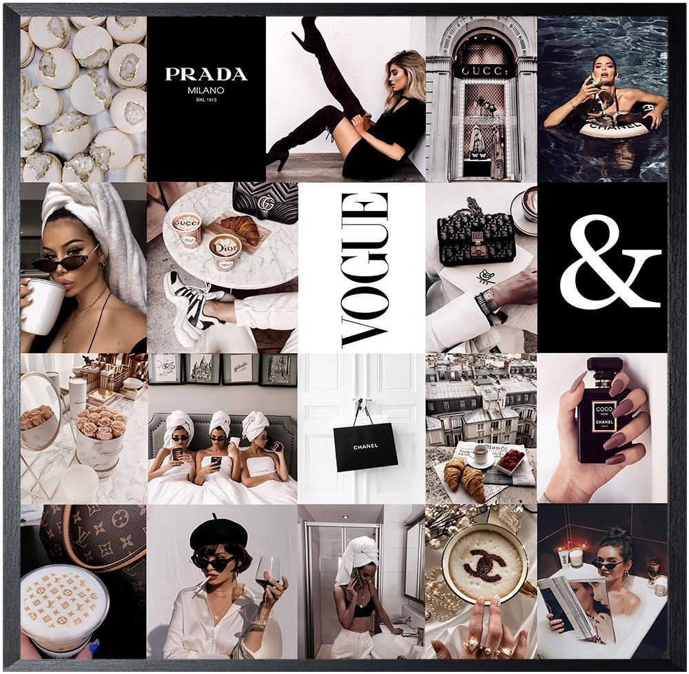 Art Print Fashion Collage COLL-01