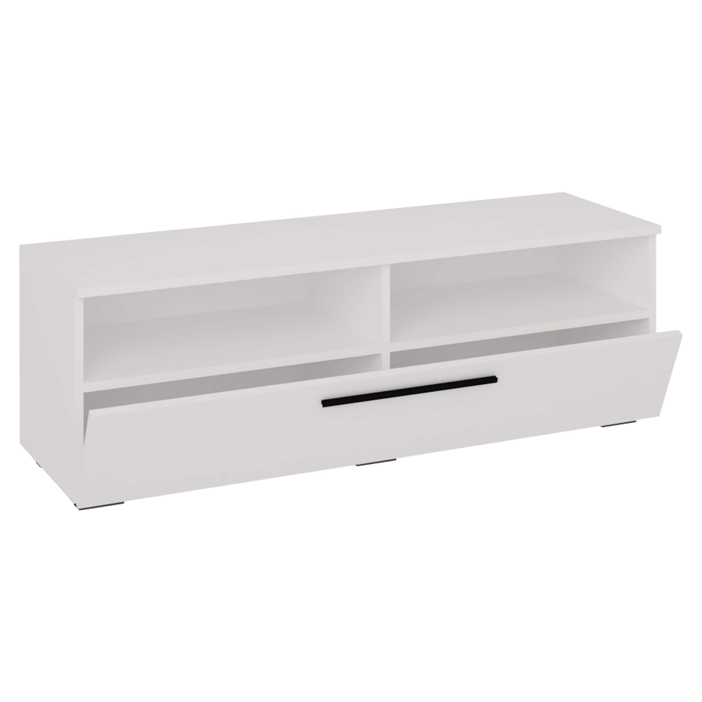 VCM Holz TV Lowboard Möbel Fernsehschrank Tisch Konsole Fernsehtisch Arila XL