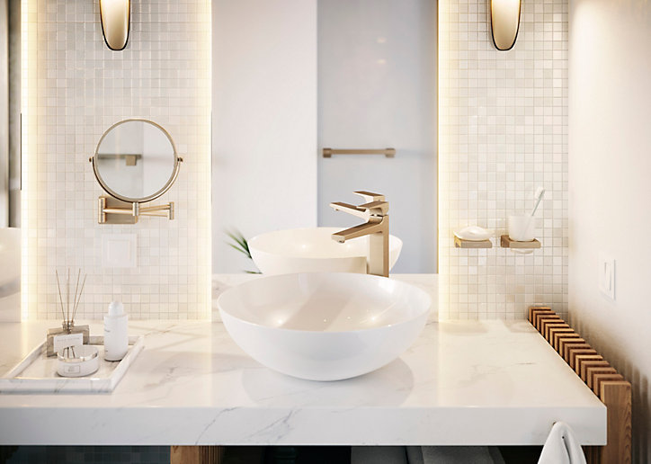 Porte-savon bronze brossé Addstoris Hansgrohe