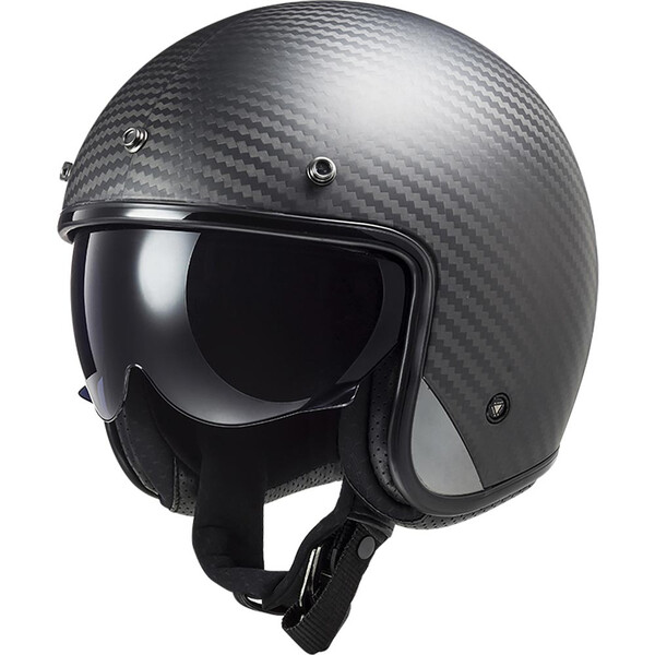 LS2 - Casque OF601 Bob II Carbon Noir Mat