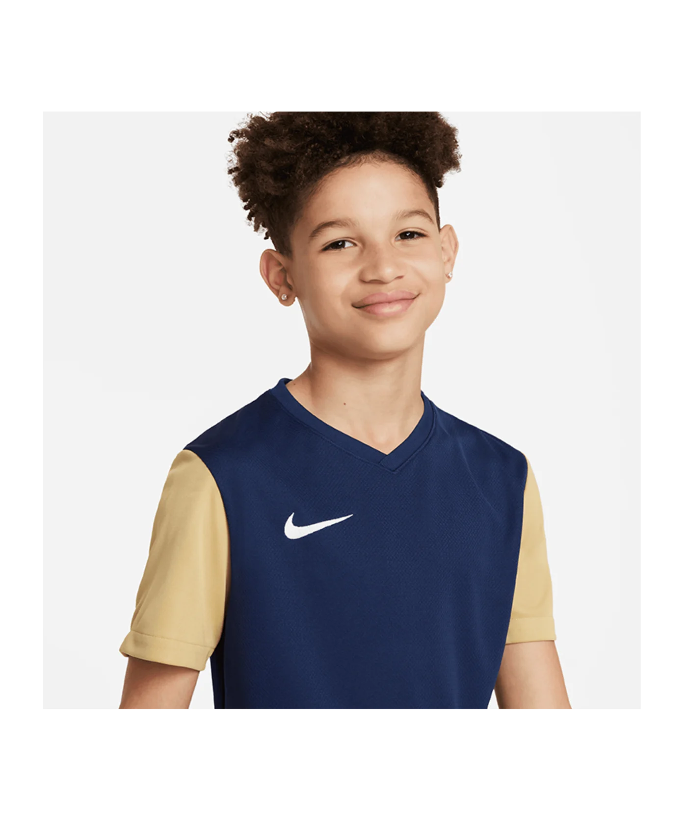 Nike Tiempo Premier II Trikot Kids Blau F411