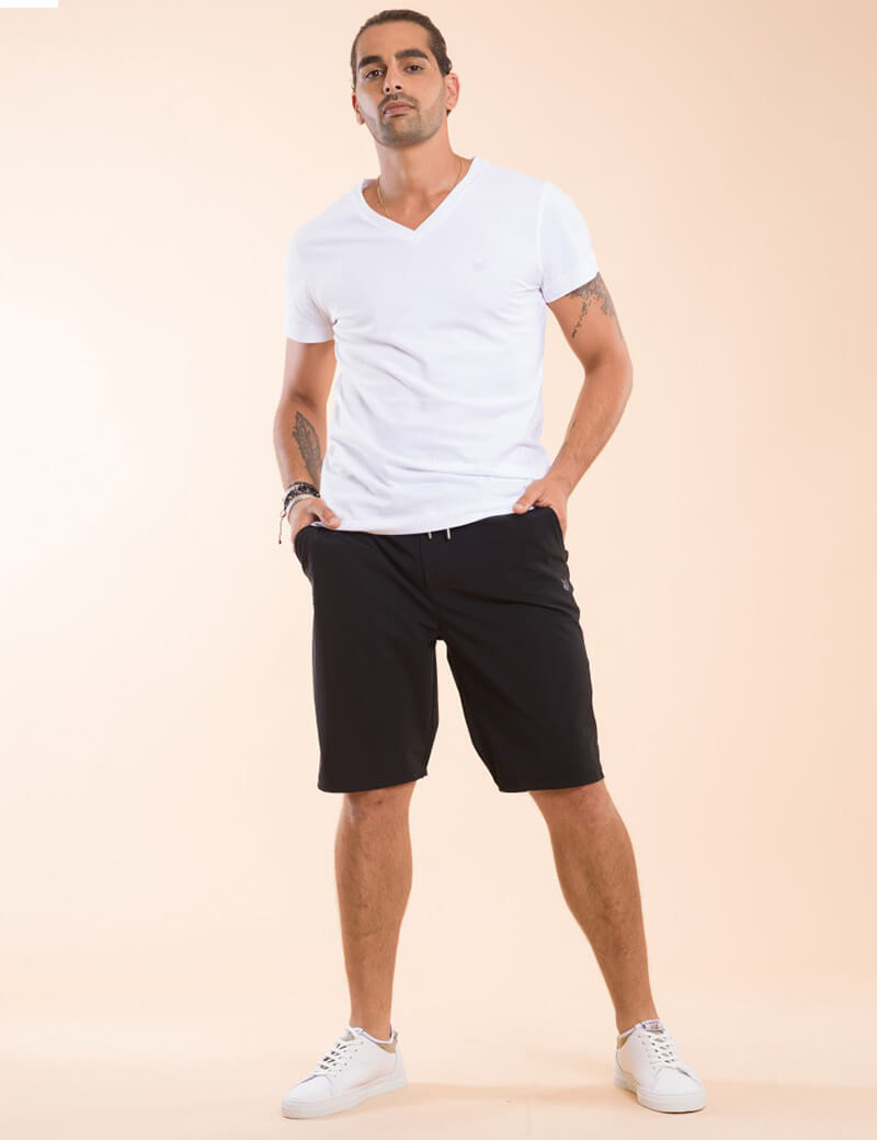 HBT SHORT CHRIS HOMME NOIR