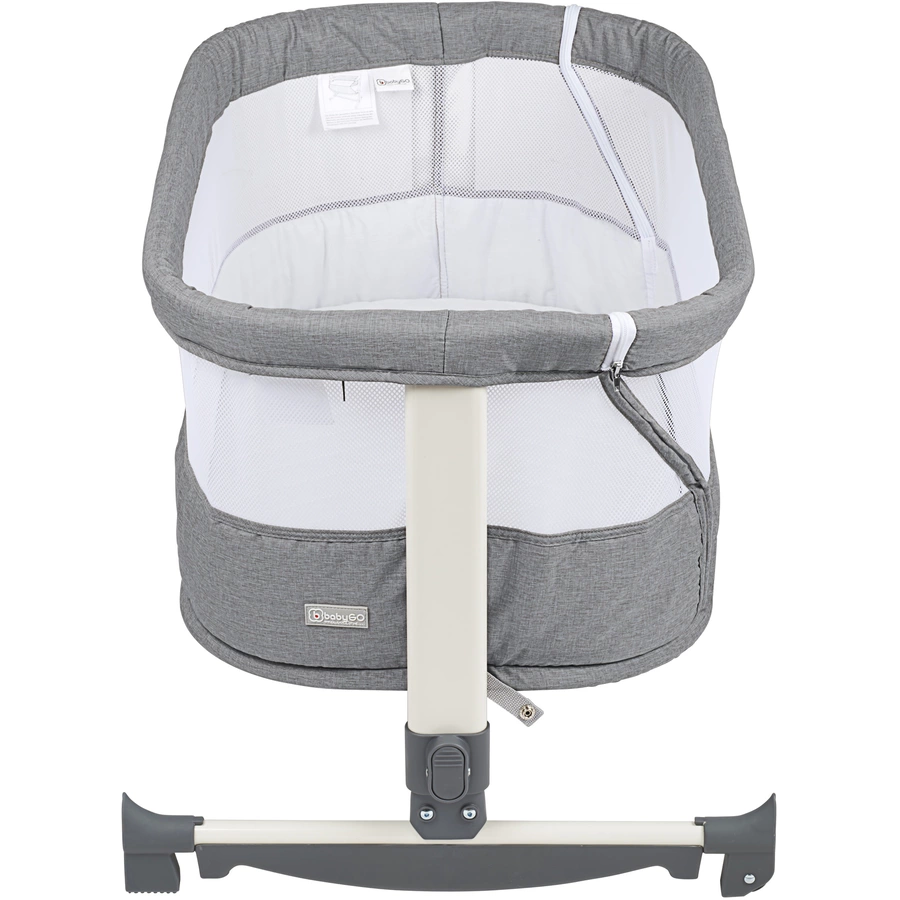 babyGO Beistellbett Vivaldi - grey