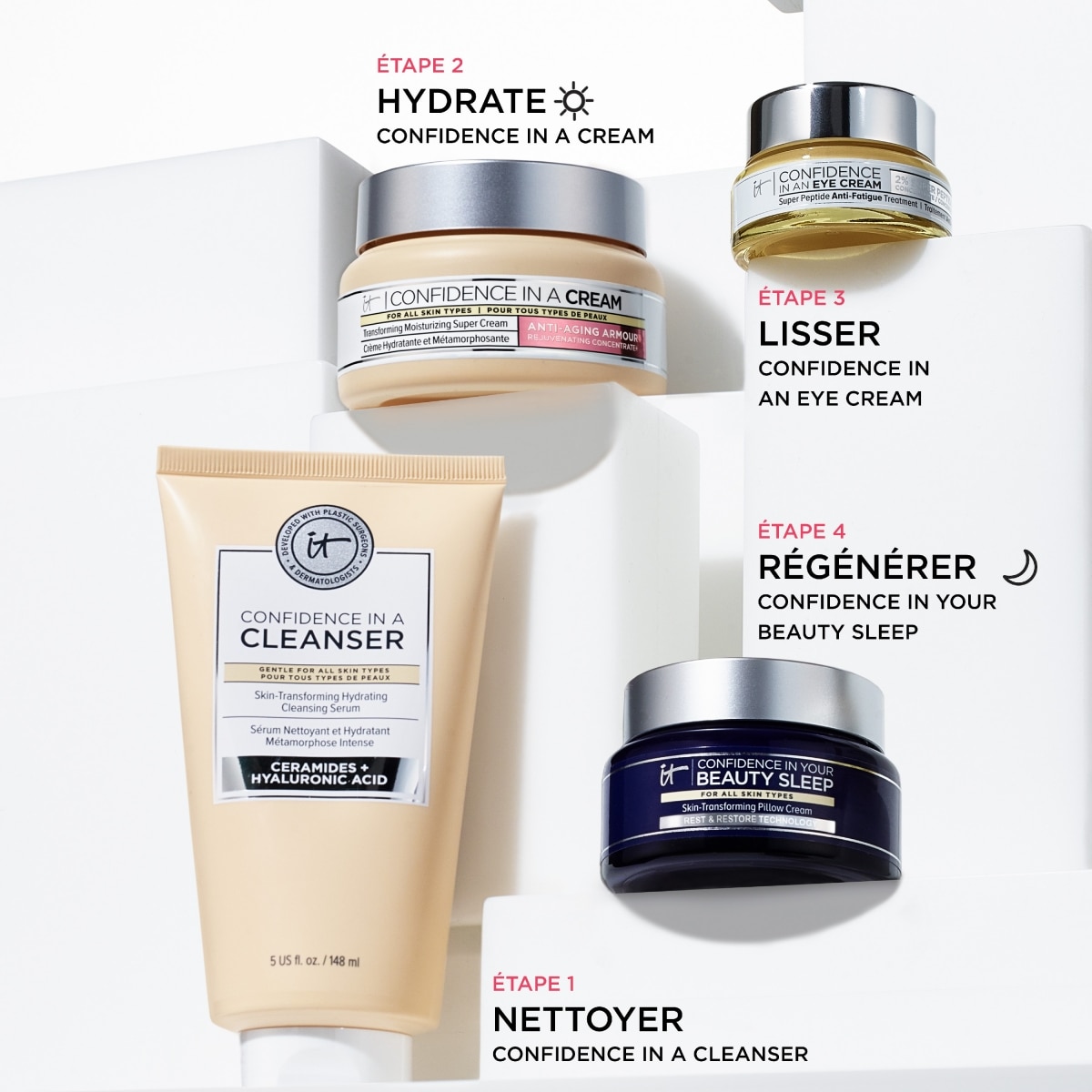 It Cosmetics Confidence in a Cream™ Supercharged Crème Hydratante Anti-âge