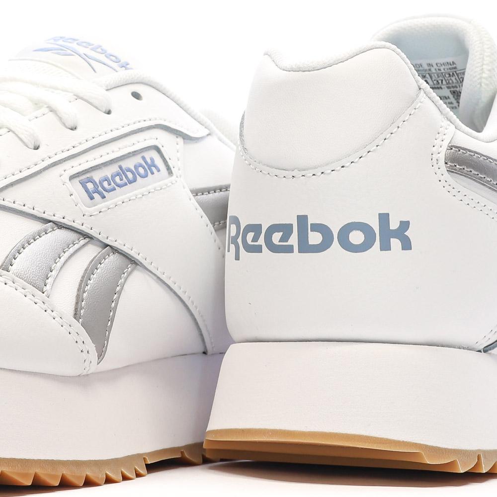 Reebok Baskets Blanc/Gris Femme Reebok Glide Ripple Double 100074208