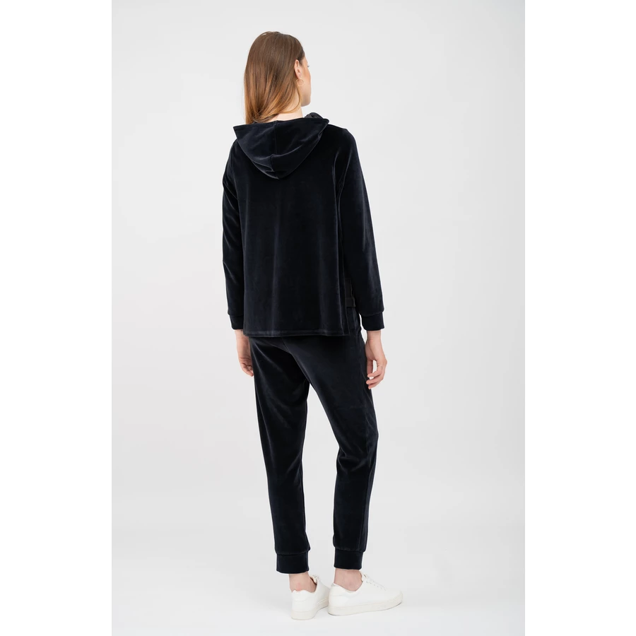 Cool Mama Mutterschaft & Stillen Hoodie 2 in 1 SCHWARZ