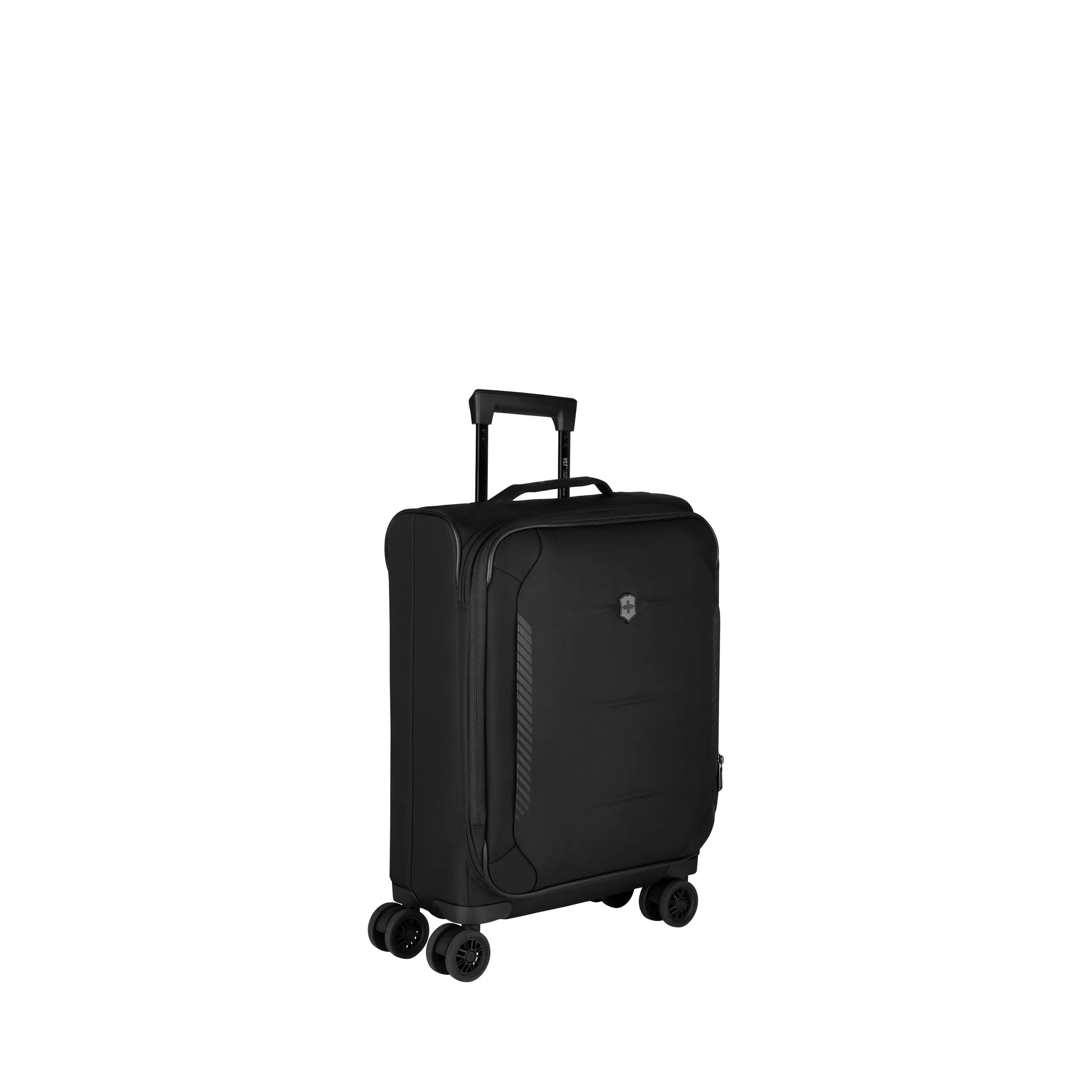 Crosslight Global Softside Carry-On-schwarz