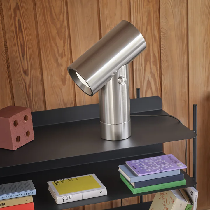Muuto - Beam LED-Tischleuchte, Aluminium, H 26,2 cm