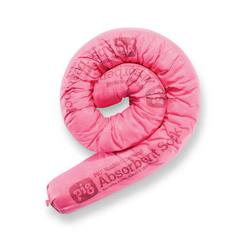Boudin absorbant Pig® Haz-Mat pour produits chimiques 117 x 8 cm