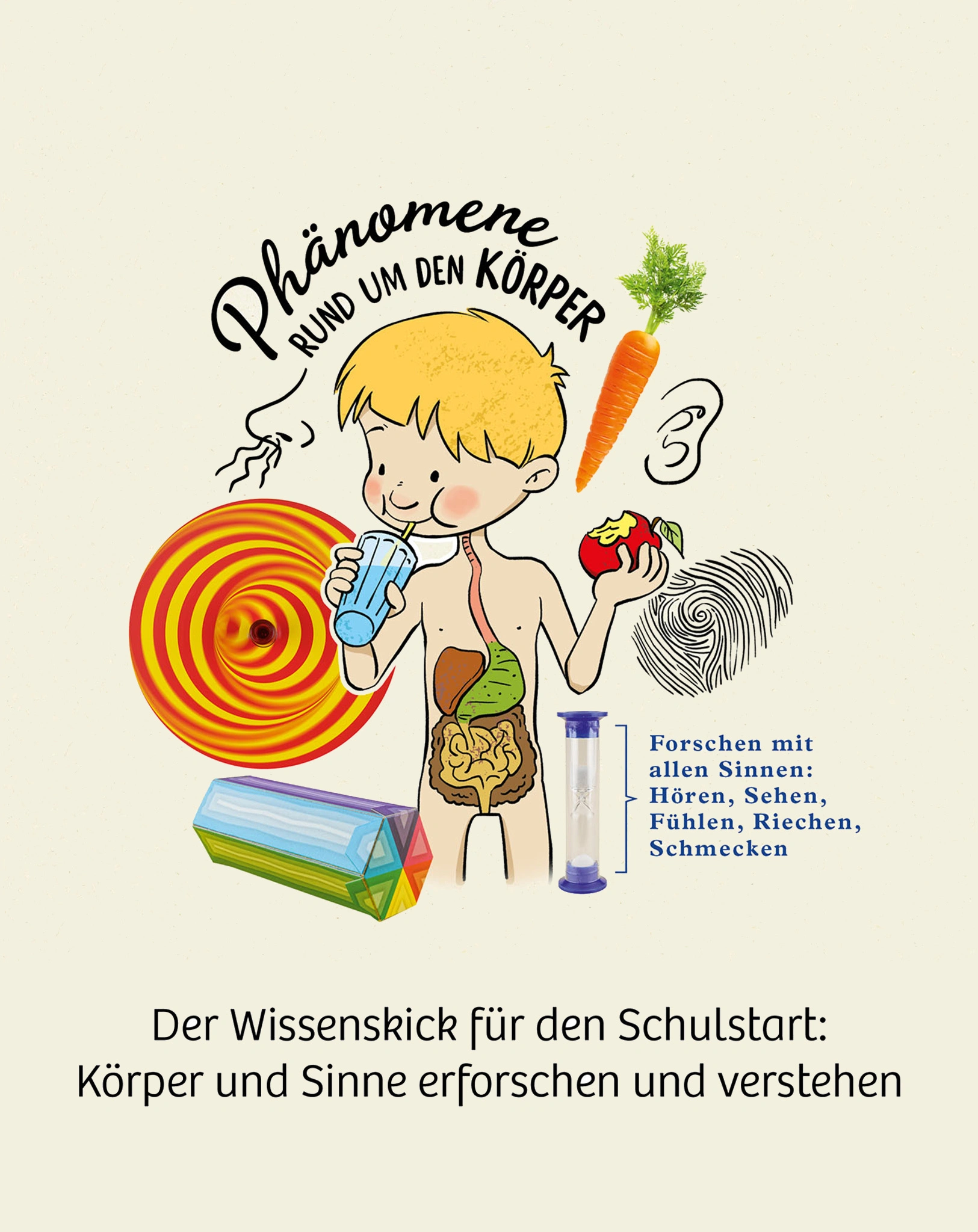 Experimentierkasten MEIN ERSTER EXPERIMENTIERKASTEN KÖRPER & SINNE