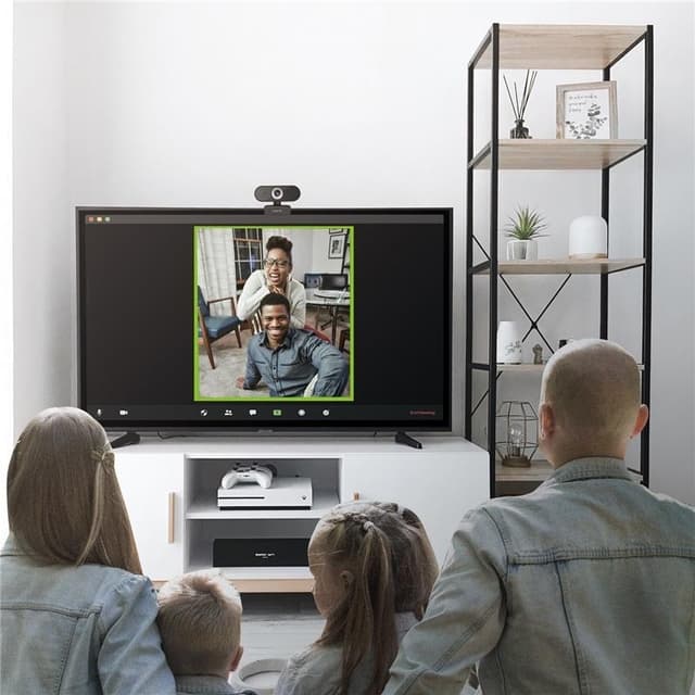 LogiLink Webbkamera HD 1080p med inbygg