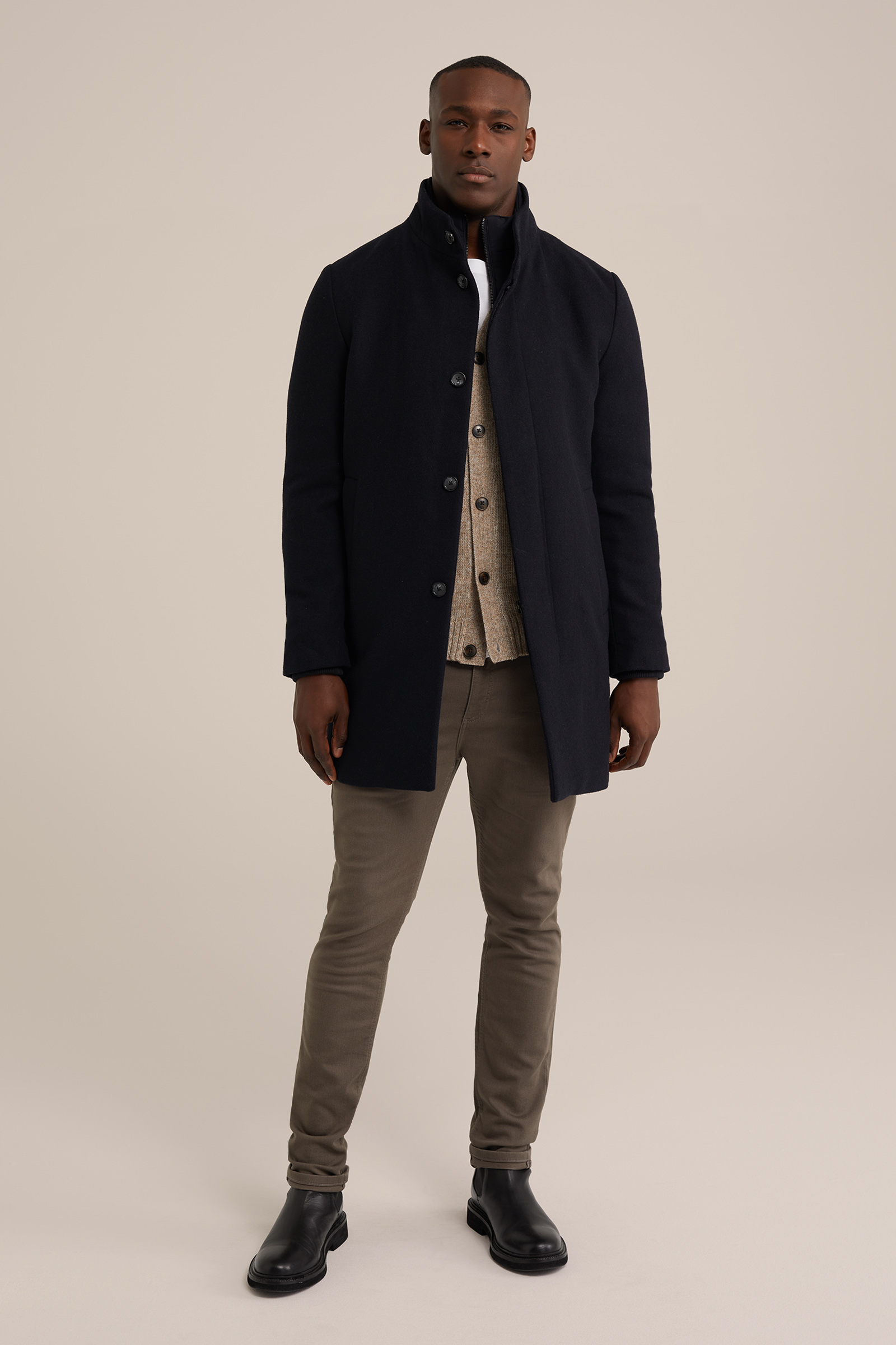 overjas met afneembare inzet WE Fashion Donkerblauw