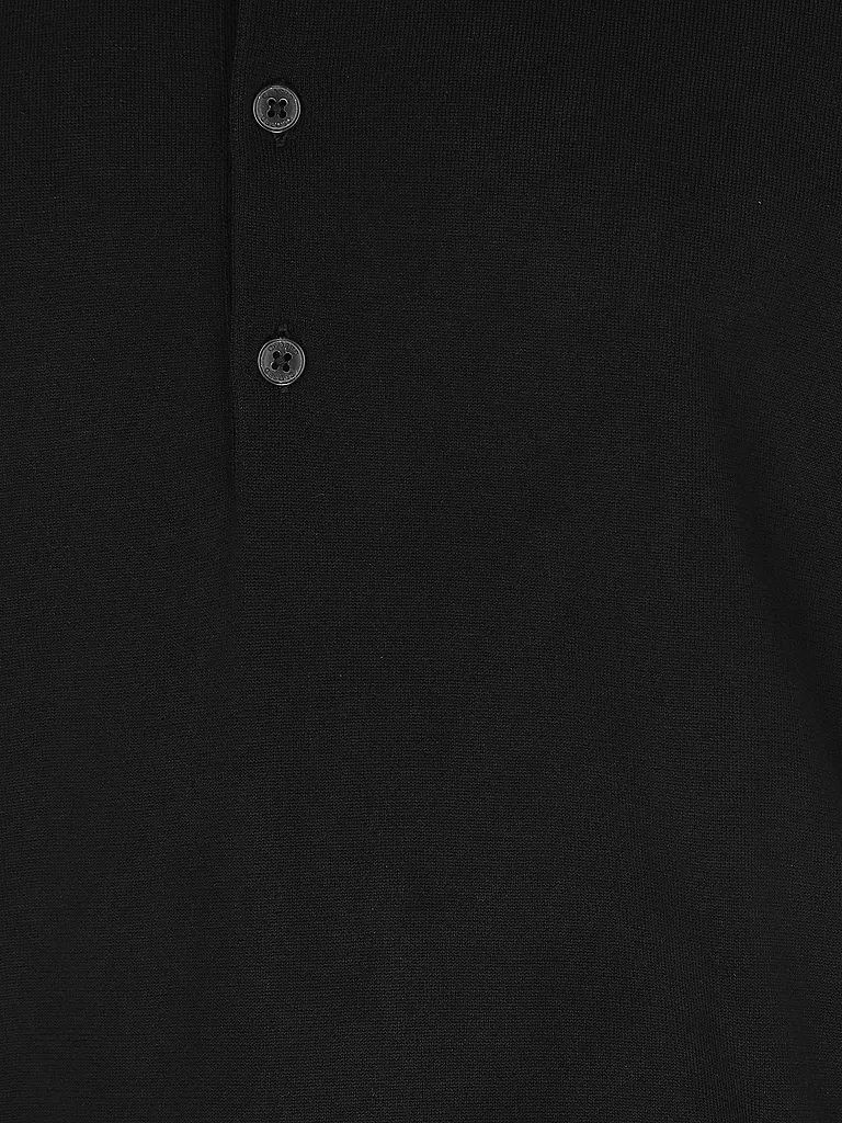 CLOSED Strickpoloshirt  schwarz