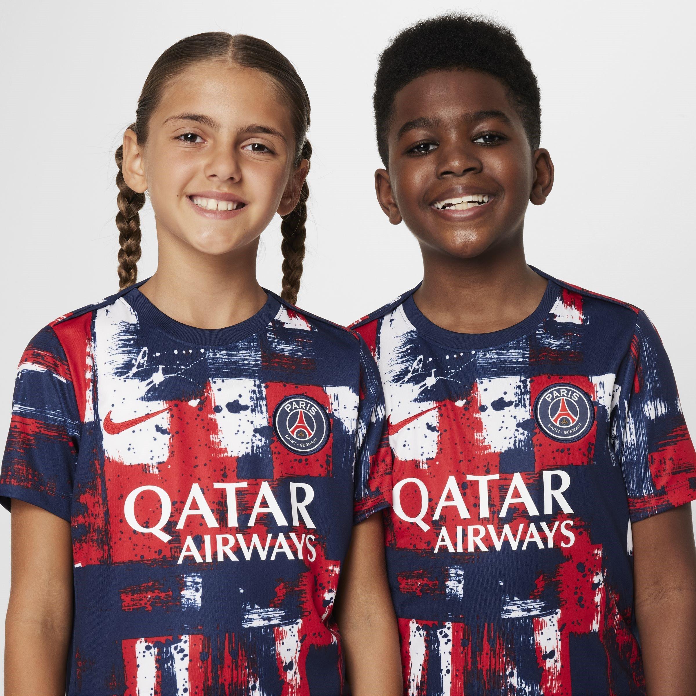 Nike Paris Saint Germain Academy Pro Pre Match Shirt 2024 2025 Juniors