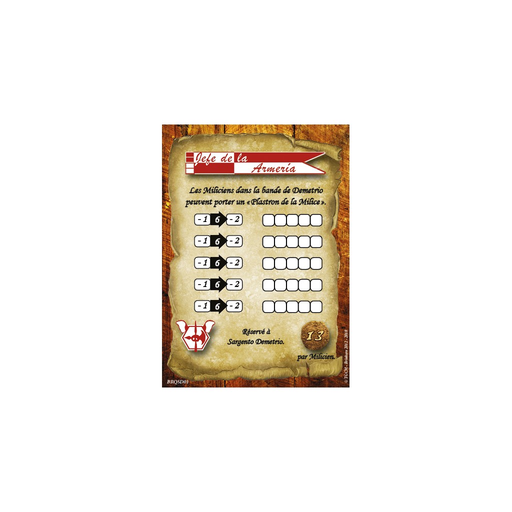 Briskars - Quintors - Sargento Demetrio