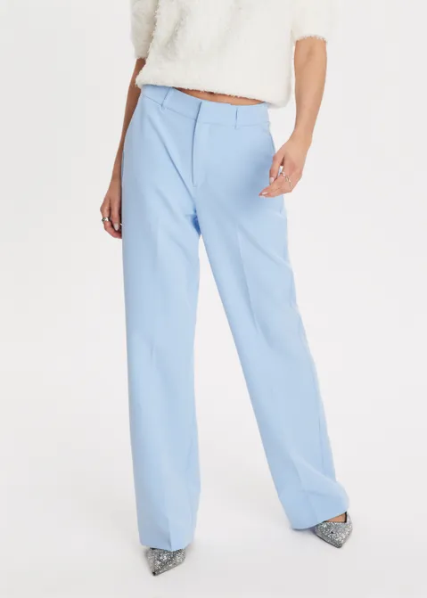 Wijde pantalon blauw (BLW.L)