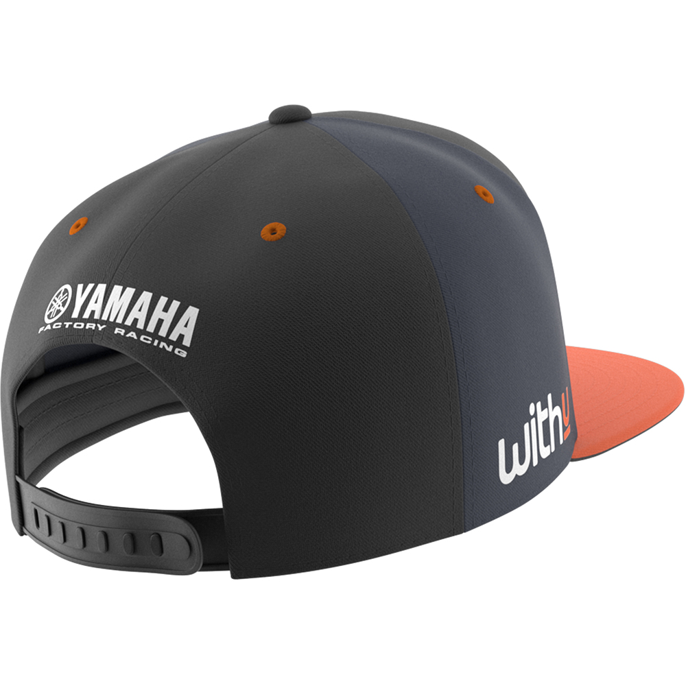 Ixon - Casquette Flat RNF Racing 22 Noir / Navy / Orange