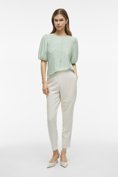 Vila groene dames blouse