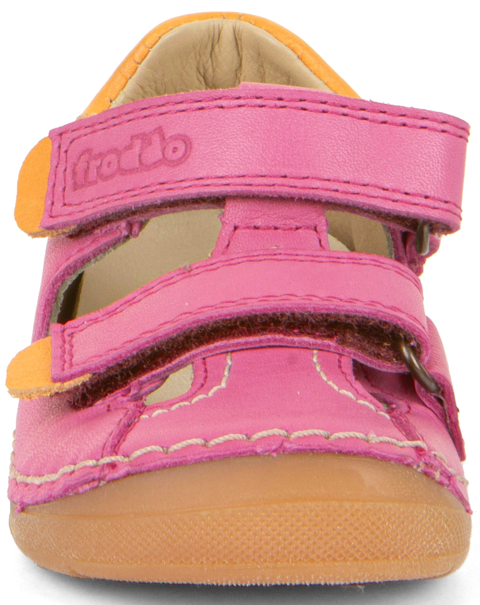 Klett-Lauflernsandalen PAIX DOUBLE in fuxia