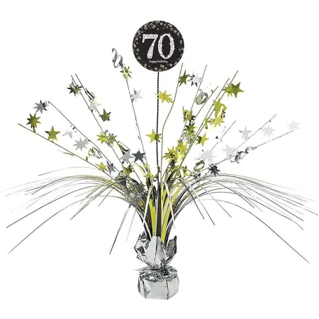 amscan Tischdekoration 70 gold, 45 cm