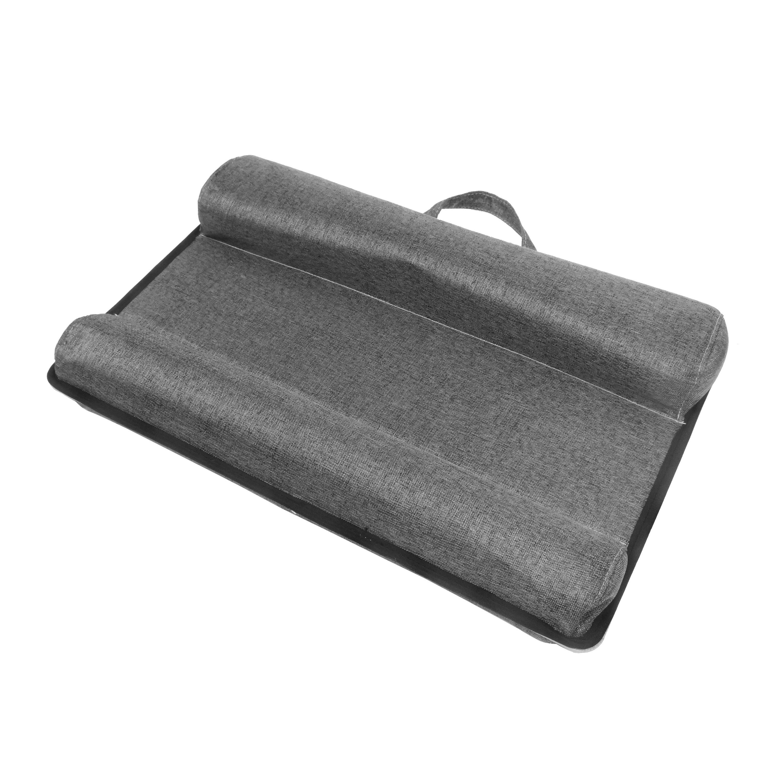 Laptoptisch multifunktional nature/grau
