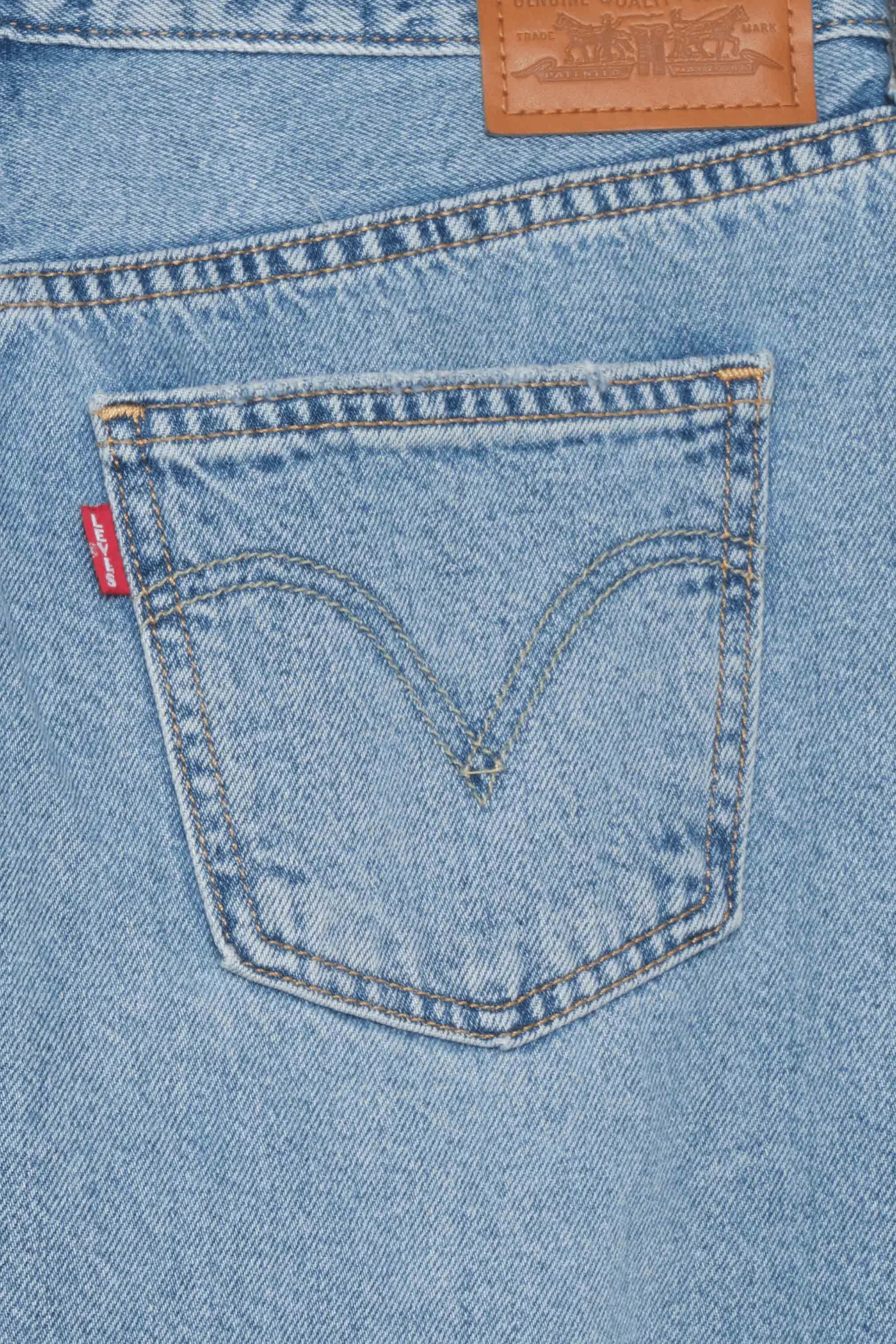 LEVI'S Jupe ANKLE COLUMN SKIRT Bleu