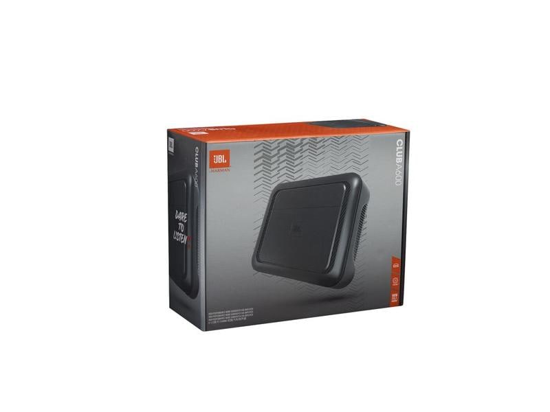 JBL Car Subwoofer Verstärker Club A600, 1 Kanal Leistungsstarker Mono-Subwoofer-Verstärker für Fahrzeuge