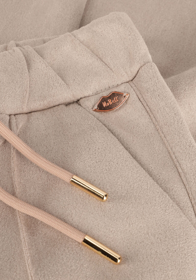 NOBELL zand nobell pantalon suna suede pants
