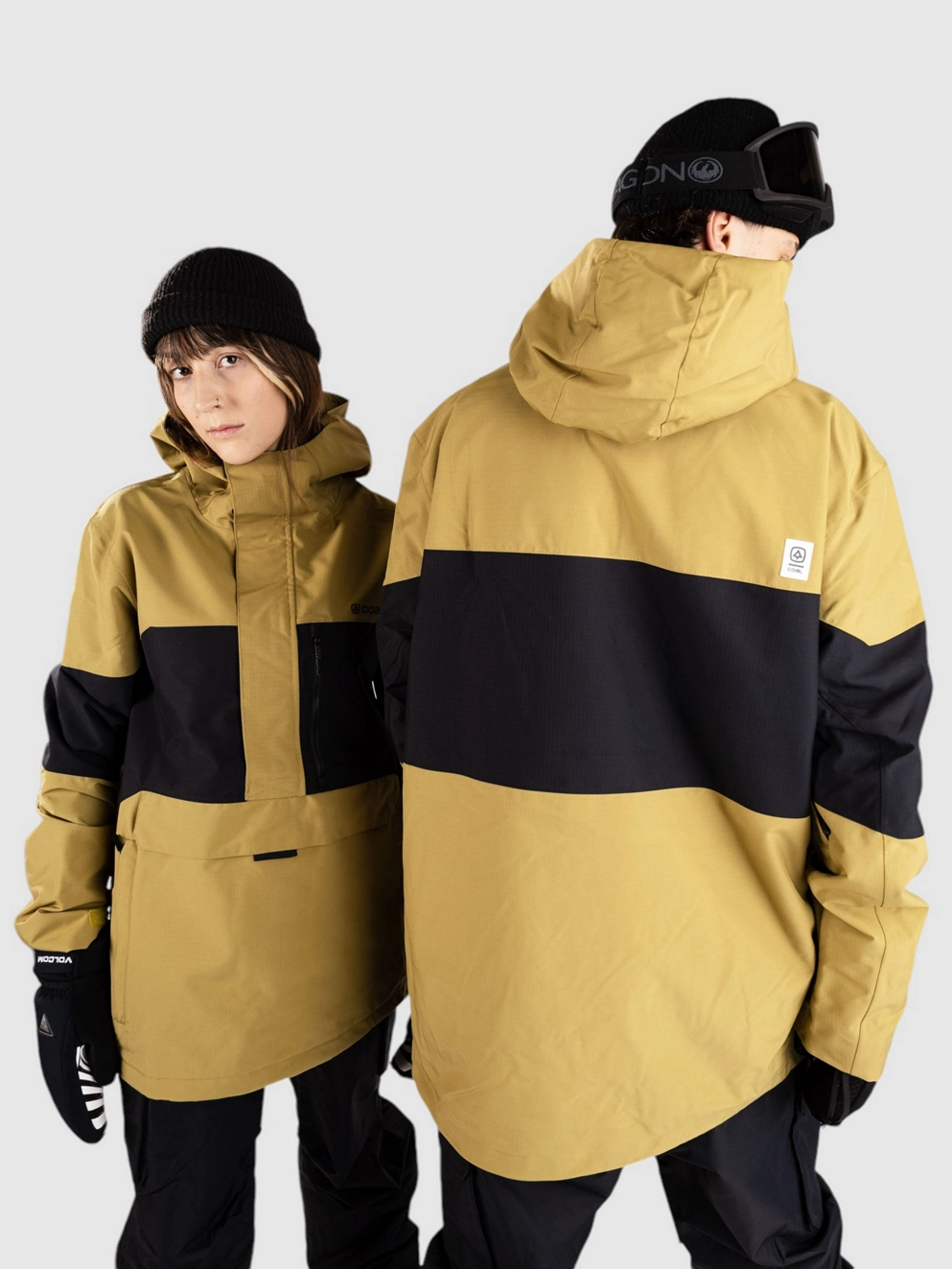 Coal Talchako Anorak green moss black