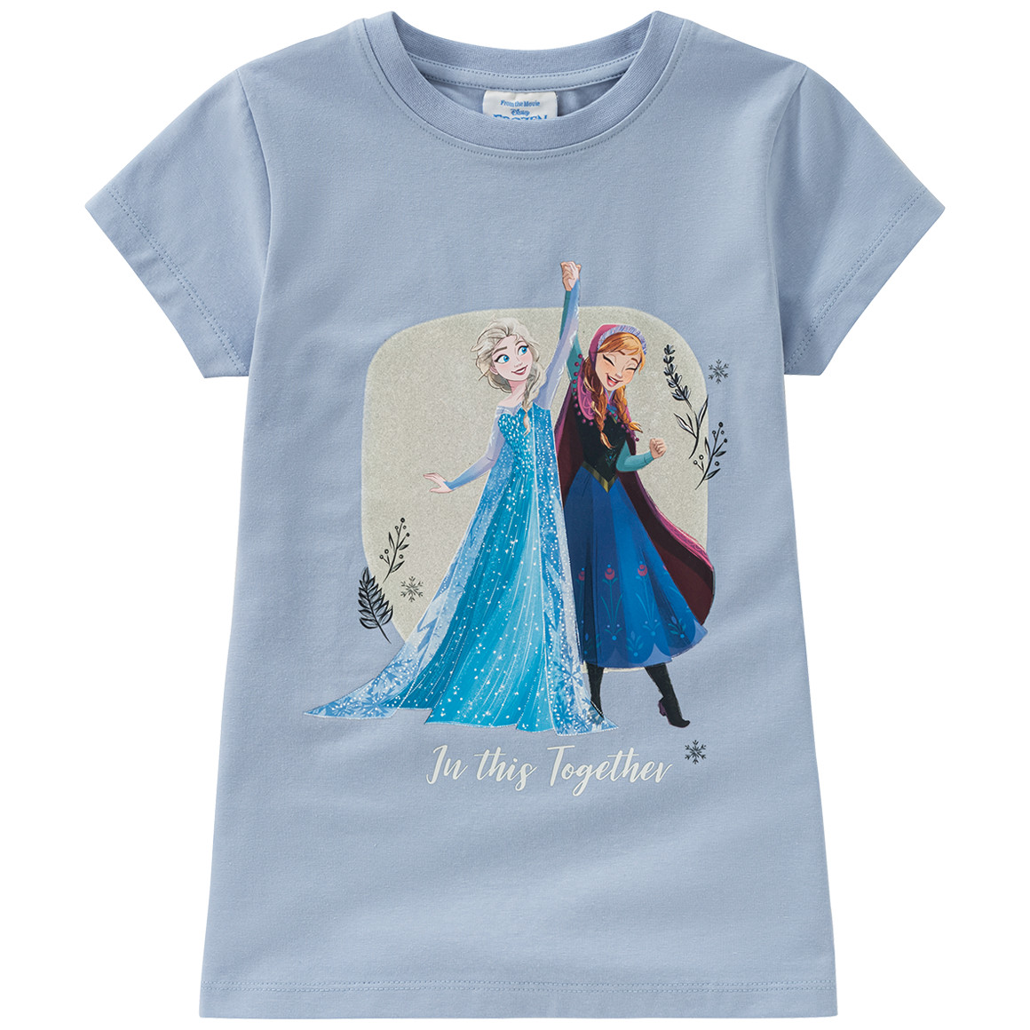 Topolino Die Eiskönigin T-Shirt mit Bio-Baumwolle hellblau