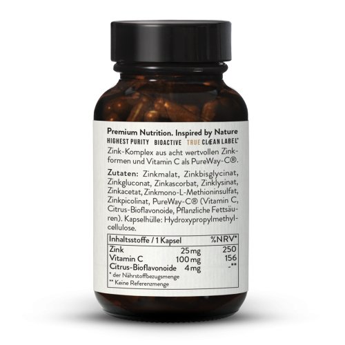 Sunday Natural Products  Zink Komplex Ultra Plus C