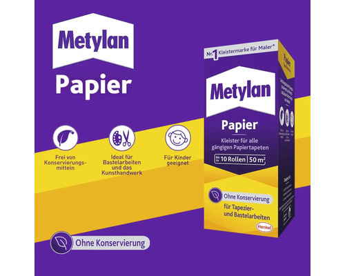 Metylan Papier Behangplaksel 125 g