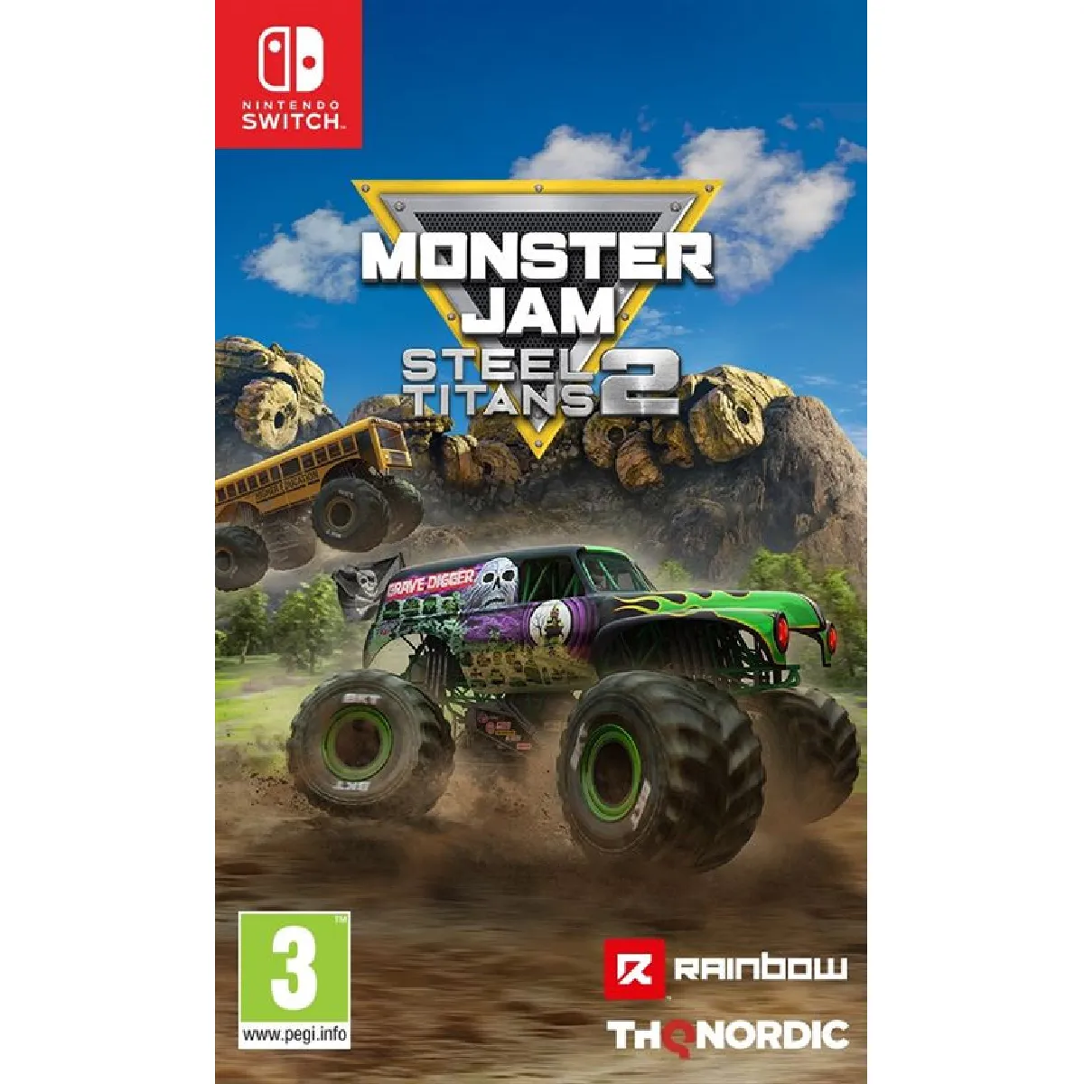 Just For Games Monster Jam Steel Titans 2 - Nintendo Switch