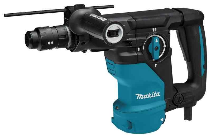 Makita HR3012FCJ 230 V Combihamer met verwisselbare boorkop, in mbox