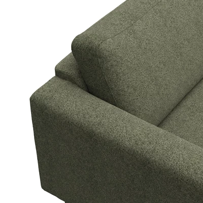 Cleveland højrevendt sofa med pufafslutning