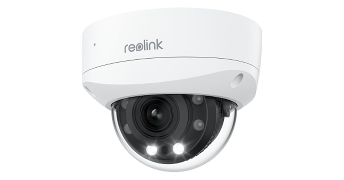 ReolinkP437, 4K/8MP vandalismebestendige PoE beveiligingscamera  (Wit, Kleuren nachtzicht)