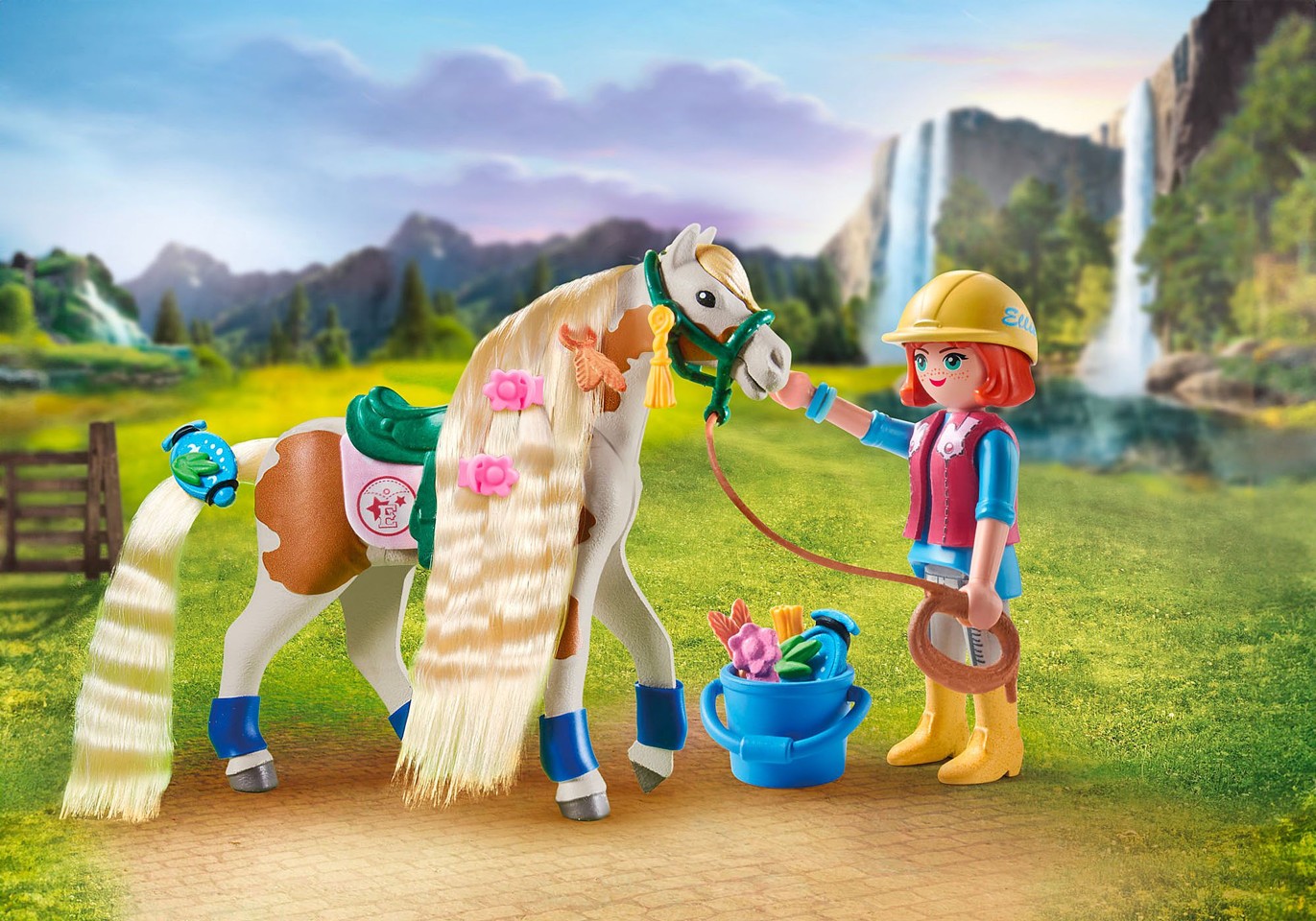 Playmobil - Ellie with Horse (71639)