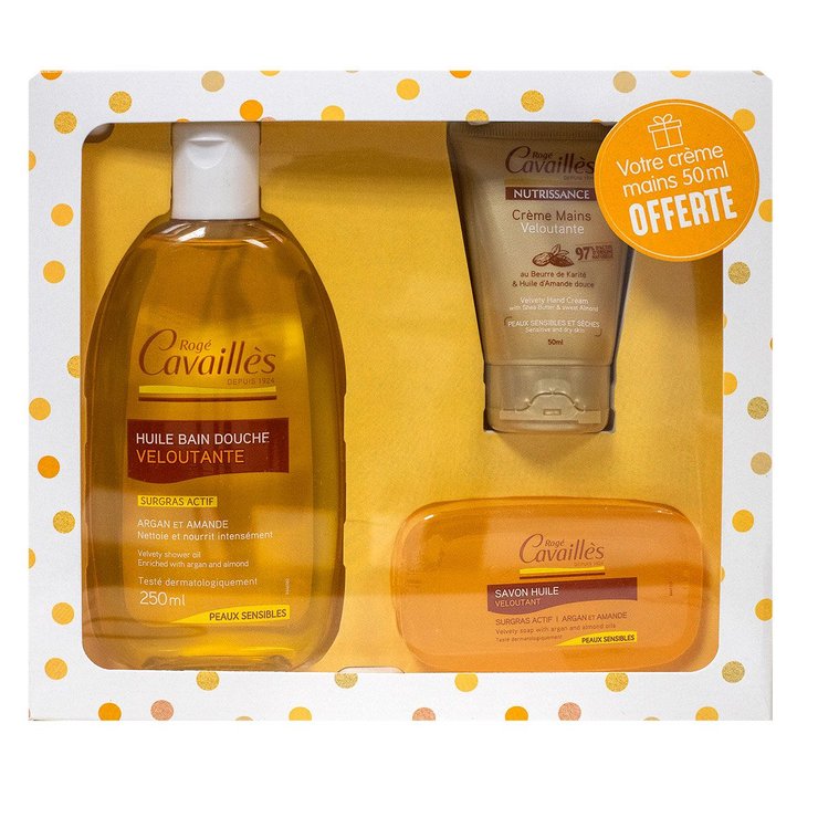Coffret veloutant crème mains offerte
