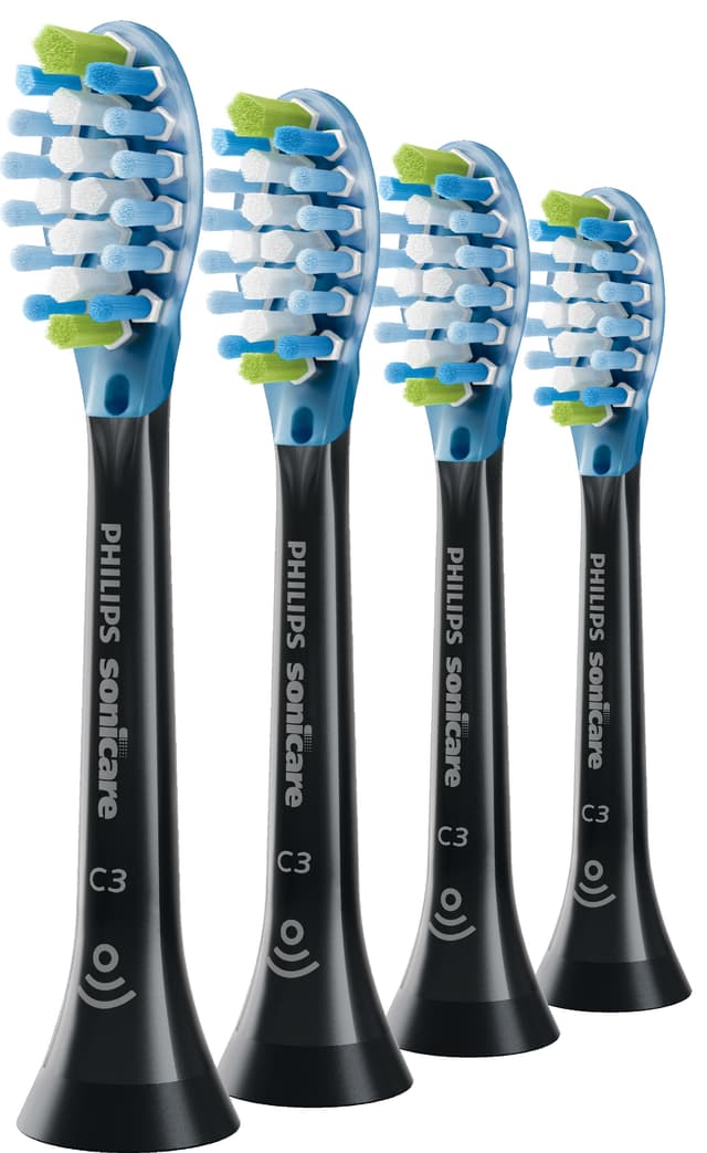Philips Premium Plaque Defence børstehoveder HX9044/33 (sort)