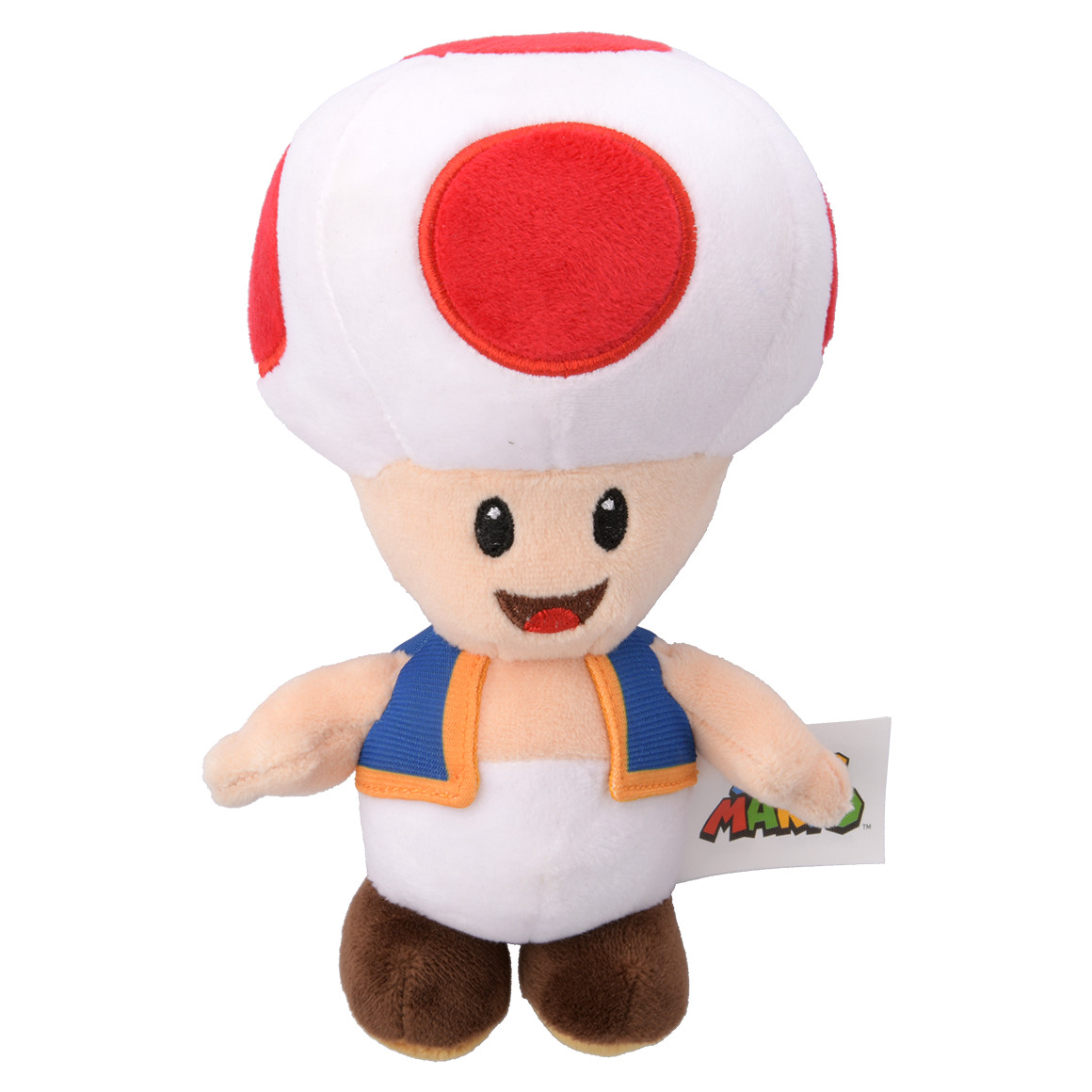 Simba Super Mario Plüschtier Toad ca. 20 cm weiss / rot