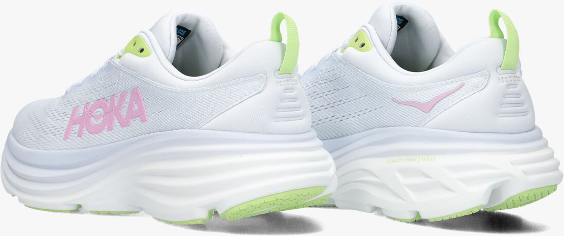 witte hoka lage sneakers bondi 8