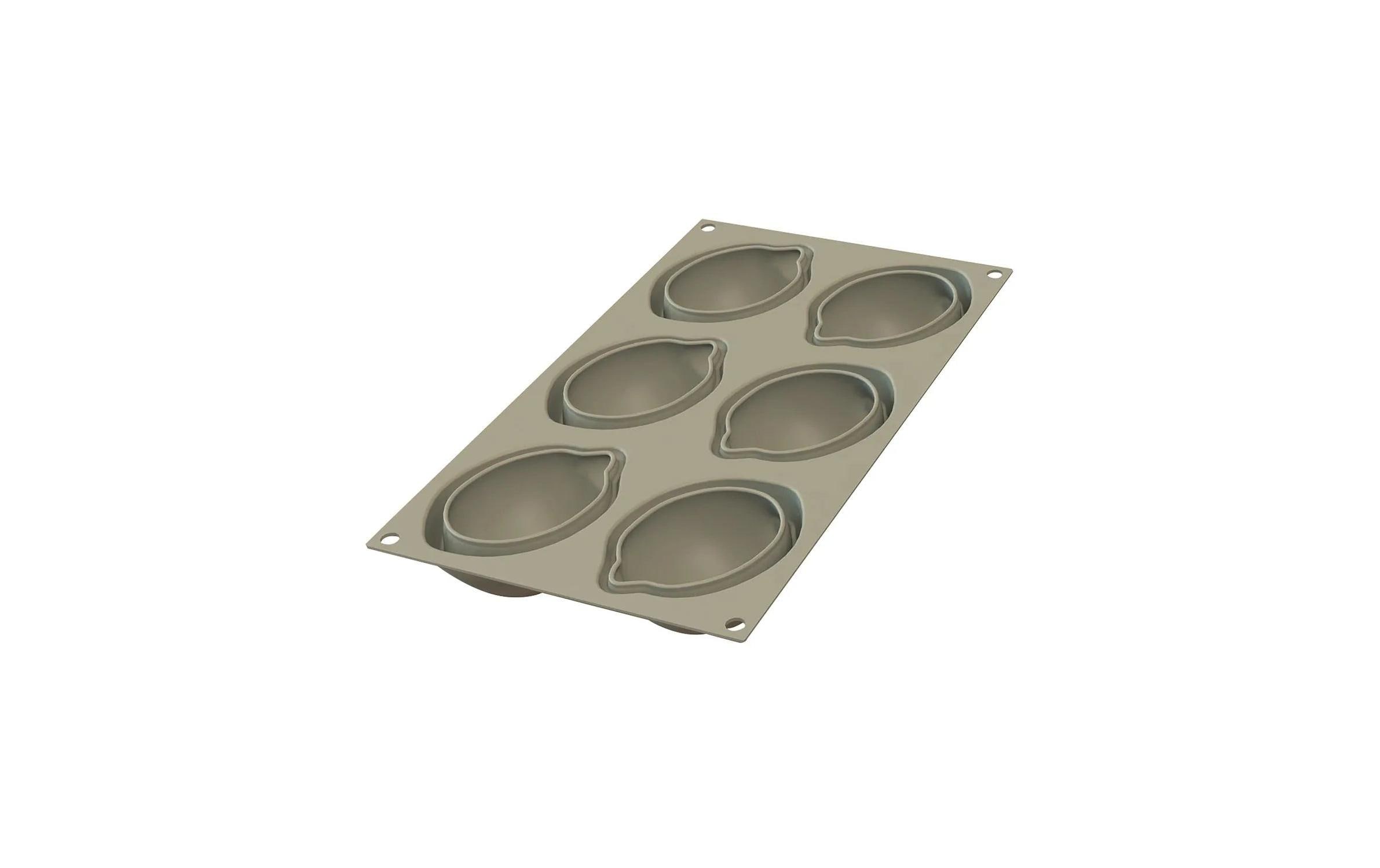 Motiv-Backform Silikonbackform Zitrone ZitroneBackform für einen tollen Kuchen bzw Törtchen mit besonderer Optik.