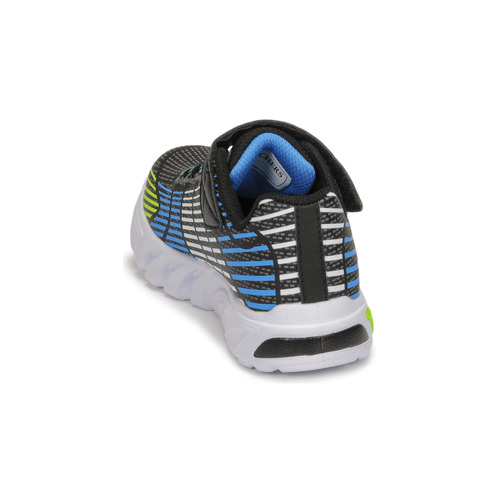 Skechers - FLEX-GLOW ELITE Negro / Azul / Led