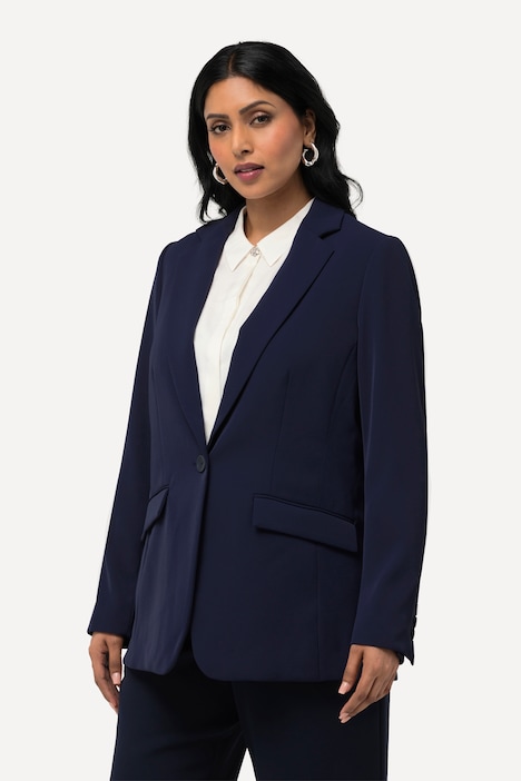 Blazer, Reverskragen, Klappentaschen, Knopfverschluss