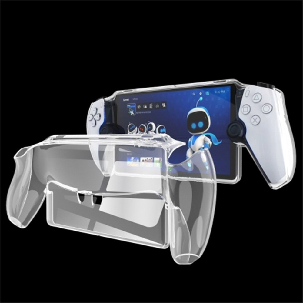 Sony PlayStation Portal Remote Player Controller Silikon Case Schutzhülle (hart) - Transparent