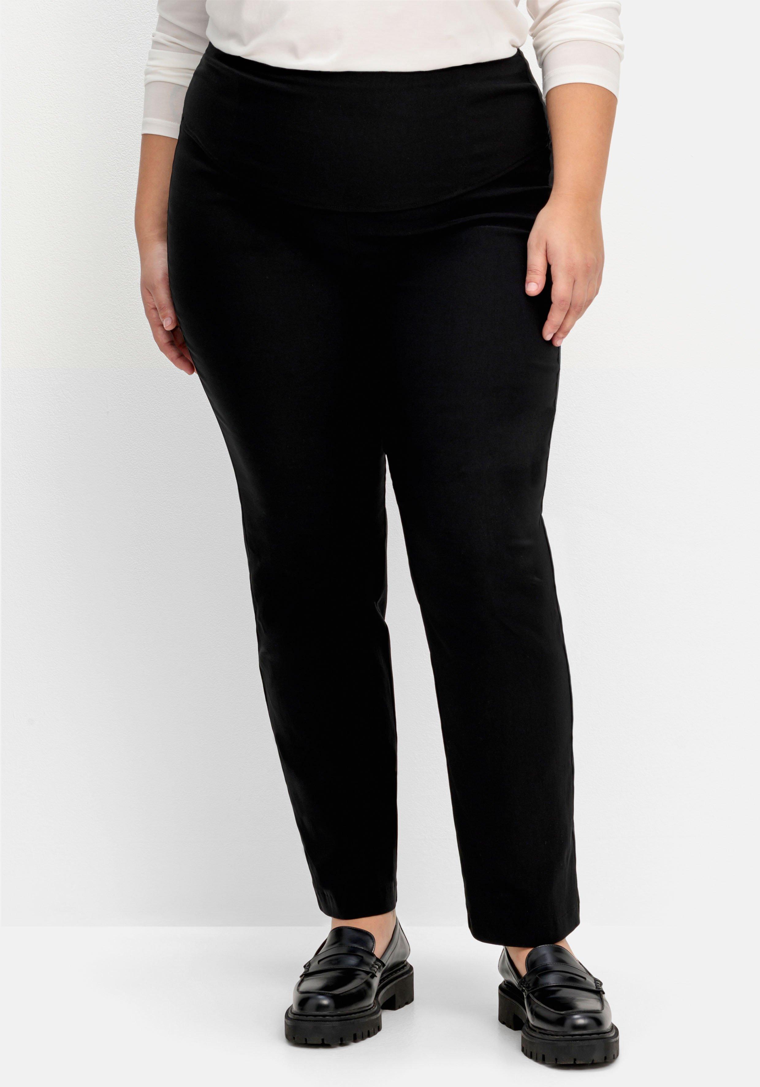 Gerade Schlupfhose mit Shaping-Einsatz