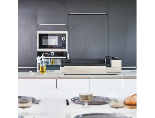 FORGE ADOUR - Plancha Premium electrique , 60 cm, Chassis inox