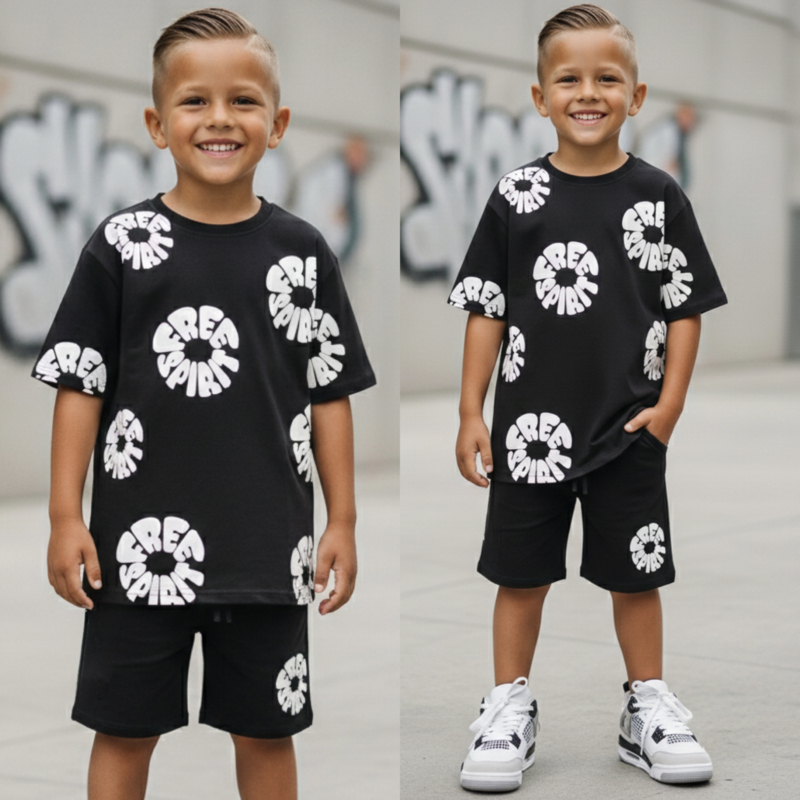 Street Vibes Summer Set - zwart